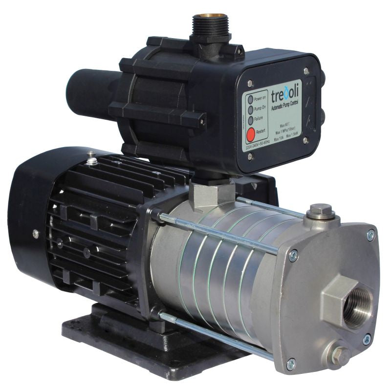 TREVOLI - CM2-50E - Domestic Stainless Steel Multistage Water Pump - .75 HP
