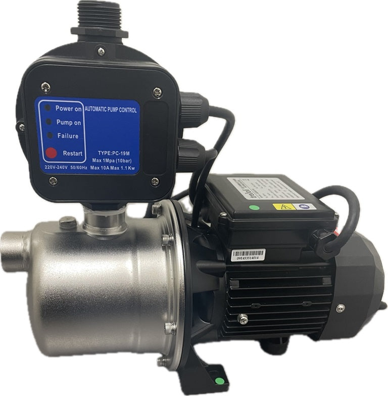JEX037E - 0.5 HP Stainless Steel Jet Pump with Automatic Controller (TM)