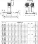 Pentax Boosterset 2 Ultra 7 SV/SL/SLX Series - Stainless Steel Multistage Pumps