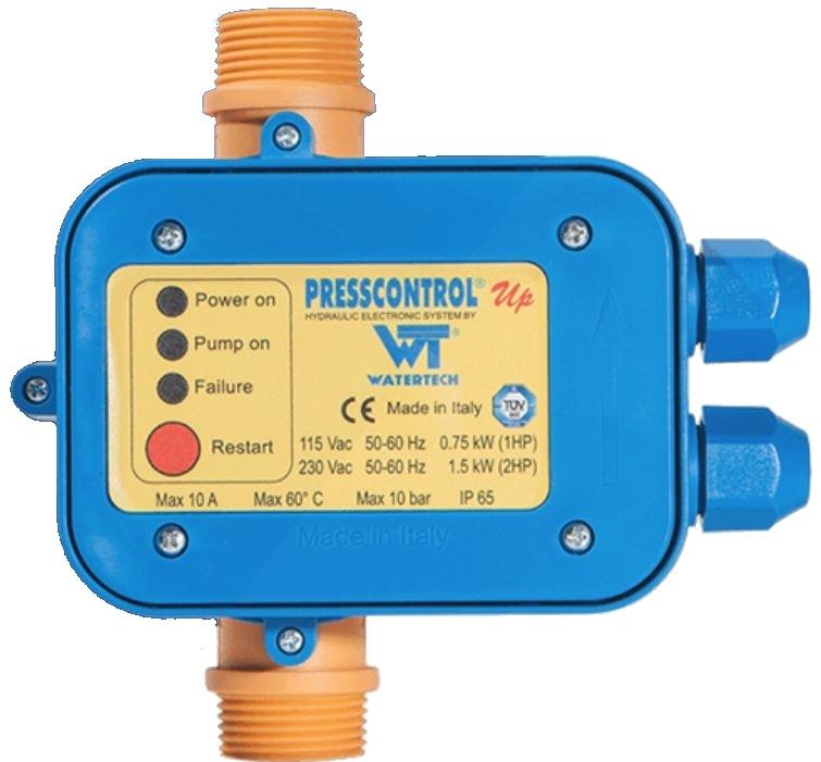 Watertech Presscontrol Up R (Adjustable Start Pressure & Auto Restart)