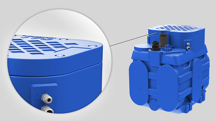 Zenit- Bluebox  Drainage Pump Station  60 - 150 Litre