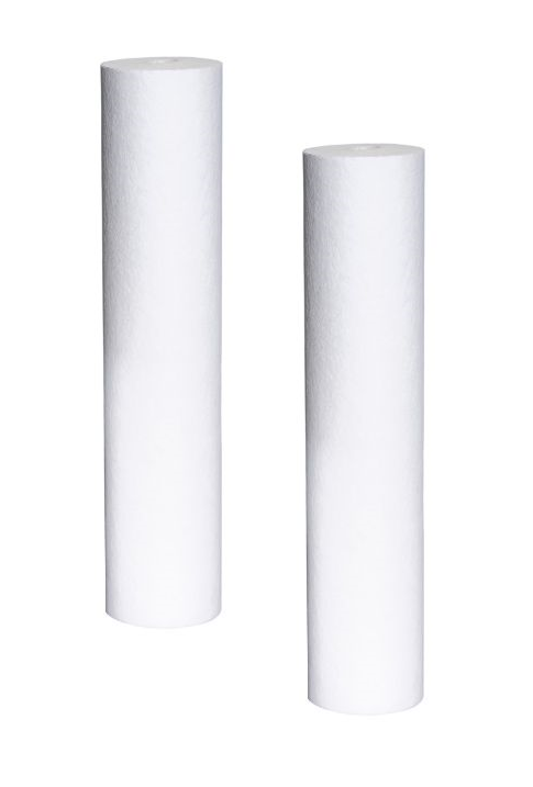 2x 20" TREVOLI-Jumbo Poly Spun Filters - Twin Packs