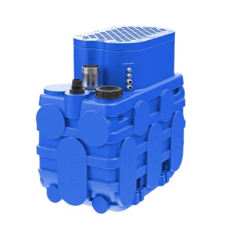 Zenit- Bluebox 250L Sewer Pump Station with Vortex Pump Options