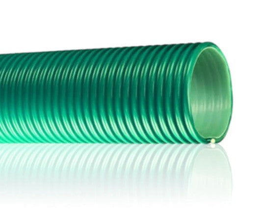 Green PVC Suction/Delivery Hose-Flexi -50mm (Per M)