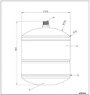18L Stainless Steel Trevoli Pressure Tank