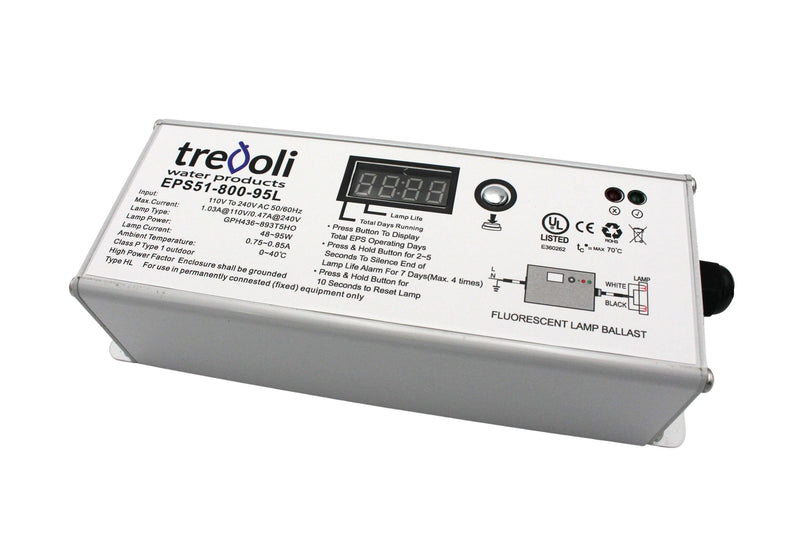 TREVOLI - Ultraviolet (UV) Domestic Water Sterilizer - 48 watt