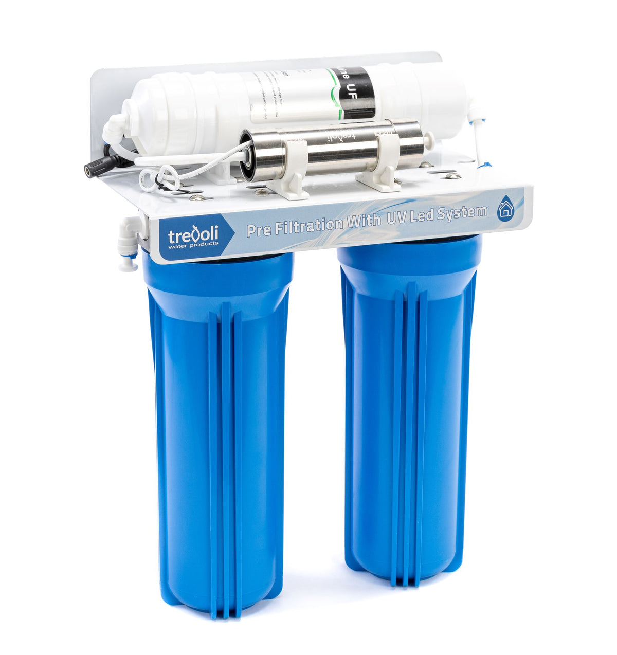 TREVOLI - 4 Stage Underbench LED UV Sterilizer & Filtration System