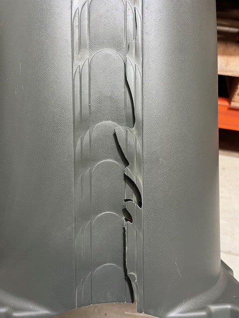 Pump Cover-Damaged