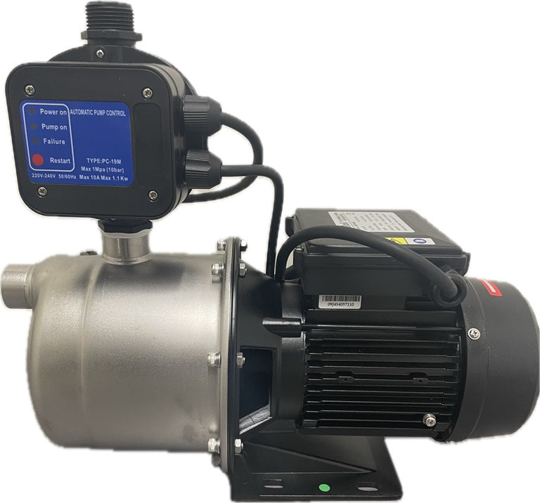 JEX100E - 1.3 HP Stainless Steel Jet Pump with Automatic Controller (TM)