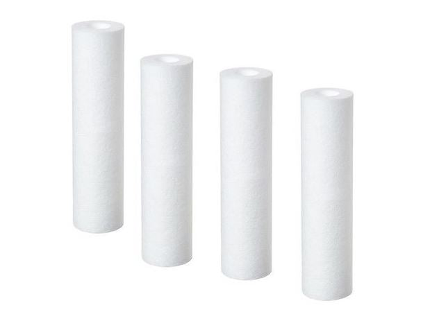 Poly Spun Water Filtration Pre filters - 10 inch x 2½ inch (1 Micron)- X4