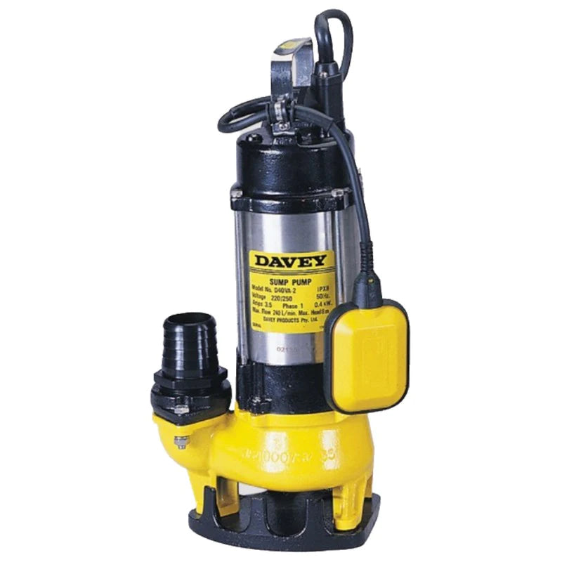 Davey D Series Vortex Submersible Drainage Pumps