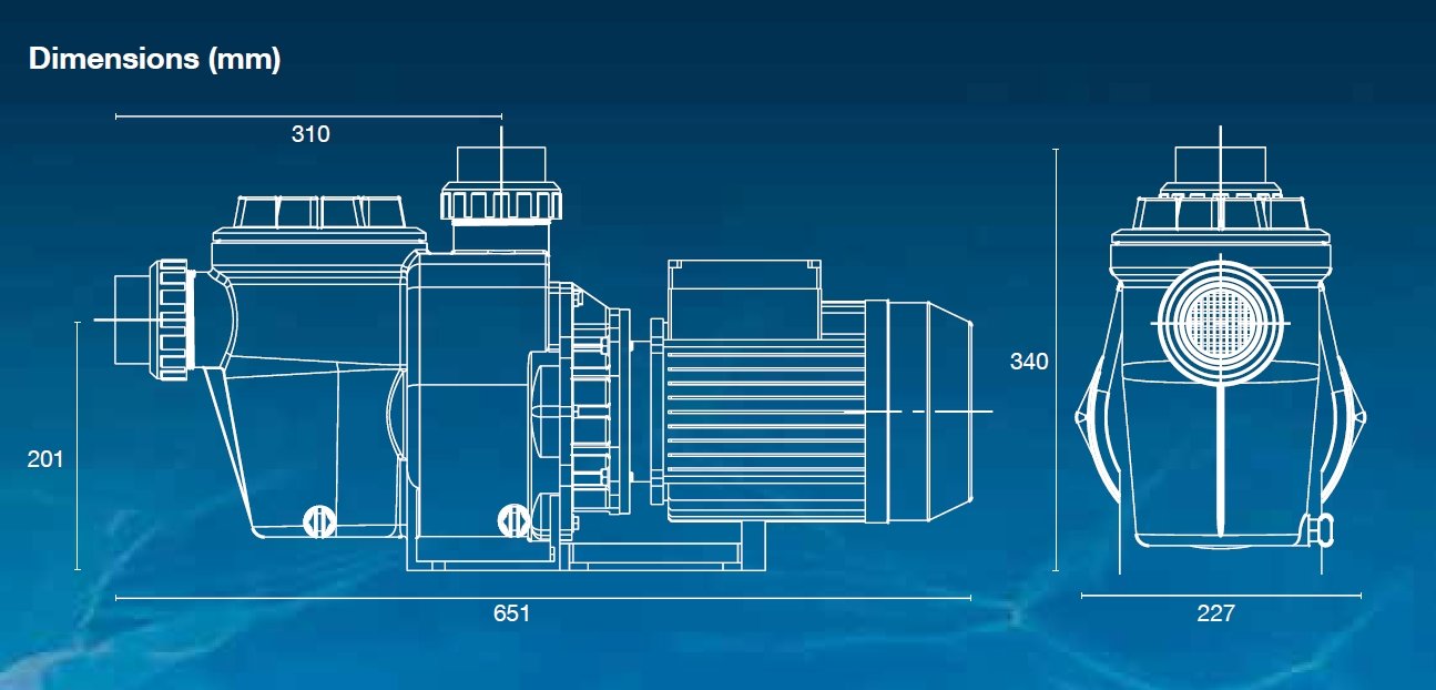Hydrostorm ECO 3 Speed Pool Pump