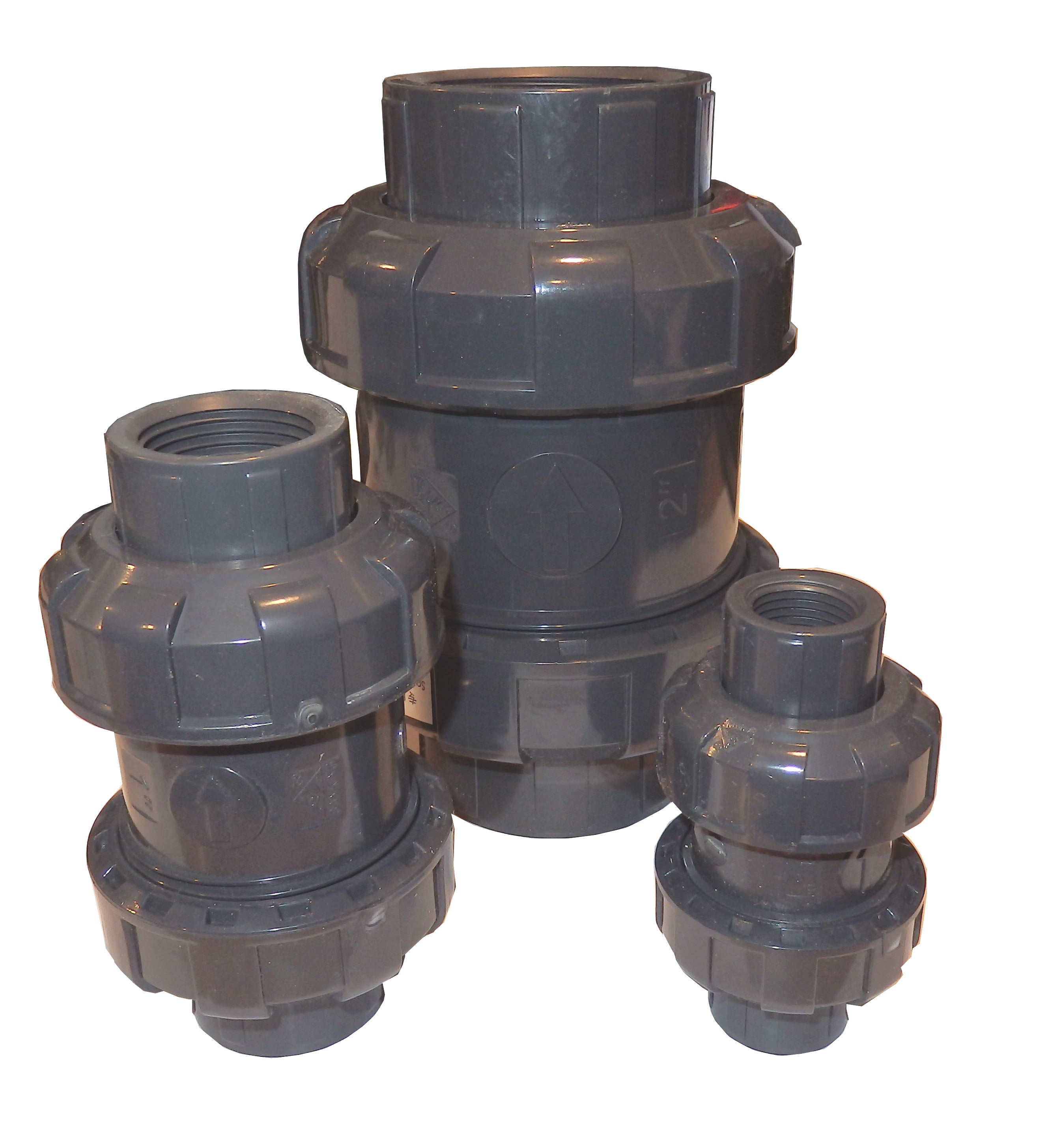 Double Union Check Valve (Threaded)