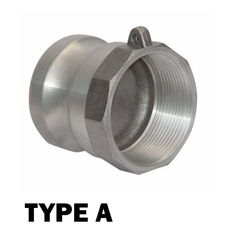 Threaded Camlock Adapter Camlock Female Thread Adapter Type A 25-75mm