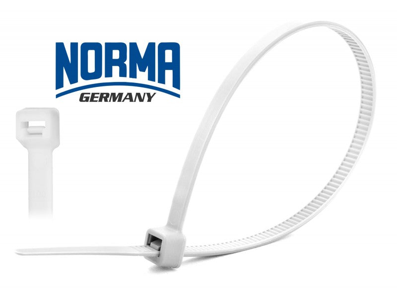 Hansen Norma White Cable Tie